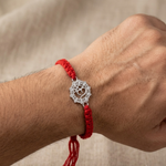 Load image into Gallery viewer, Premium OM 925 Sterling Silver Rakhi for Brother