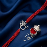 Load image into Gallery viewer, Premium OM 925 Sterling Silver Rakhi for Brother