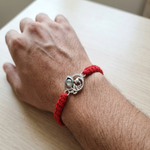 Load image into Gallery viewer, Premium Feather 925 Sterling Silver Rakhi for Brother
