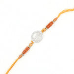 Load image into Gallery viewer, Premium Bhai 925 Sterling Silver Rakhi for Brother