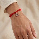 Load image into Gallery viewer, Premium Ganesh Ji 925 Sterling Silver Rakhi for Brother