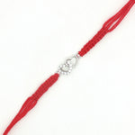 Load image into Gallery viewer, Premium Heart Shape 925 Sterling Silver Rakhi for Brother