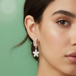 Load image into Gallery viewer, Camellia 925 Sterling Silver Earrings