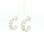 Load image into Gallery viewer, Bubble Shape 925 Sterling Silver Bali Earring