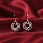 Load image into Gallery viewer, Spirale Link 925 Sterling Silver Earrings