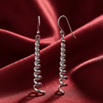 Load image into Gallery viewer, Vortex Link 925 Sterling Silver Earrings