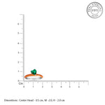 Load image into Gallery viewer, Royal Rainbow Heart 925 Sterling Silver Ring