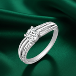 Load image into Gallery viewer, Solitaire Collection 925 Silver Ring