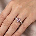 Load image into Gallery viewer, Elegant 925 Sterling Silver Classic Solitaire Ring for Women