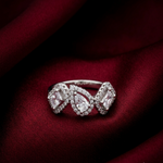 Load image into Gallery viewer, Dazzling 925 Sterling Silver Round Cut Halo Ring for Women