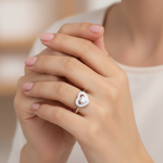 Load image into Gallery viewer, Marquise 925 Sterling Silver Ring