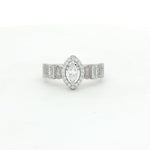 Load image into Gallery viewer, Elegant 925 Sterling Silver Marquise Solitaire Ring for Women