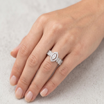 Load image into Gallery viewer, Elegant 925 Sterling Silver Marquise Solitaire Ring for Women