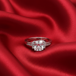 Load image into Gallery viewer, 925 Sterling Silver Solitaire CZ Diamond Ring Classic Elegance