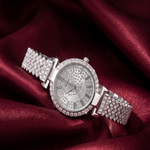 Load image into Gallery viewer, Women's 925 Sterling Silver Watch with Bracelet Belt - Round Dial