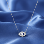Load image into Gallery viewer, Evil Eye 925 Silver Pendant Chain