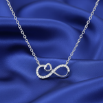 Load image into Gallery viewer, Infinity Love 925 Silver Necklace