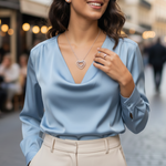 Load image into Gallery viewer, 925 Sterling Silver Heart Shape Pendant Necklace with Adjustable Length