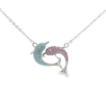 Load image into Gallery viewer, 925 Sterling Silver Classic Fish Pendant Necklace with Adjustable Length For Women