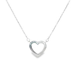 Load image into Gallery viewer, 925 Sterling Silver Heart Pendant Necklace with Adjustable Length