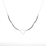 Load image into Gallery viewer, 925 Sterling Silver Heart Shape Pendant Necklace with Adjustable Length