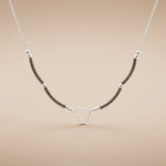 Load image into Gallery viewer, 925 Sterling Silver Heart Shape Pendant Necklace with Adjustable Length