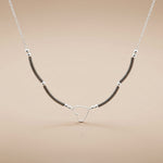 Load image into Gallery viewer, 925 Sterling Silver Heart Shape Pendant Necklace with Adjustable Length