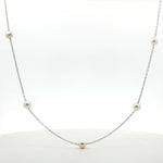Load image into Gallery viewer, Beautiful 925 Sterling Silver Pearl Necklace with Natural Pearl