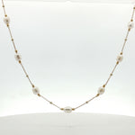 Load image into Gallery viewer, 925 Sterling Silver Pearl Necklace for Women