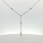 Load image into Gallery viewer, Luxury 925 Silver Pearl Necklace for Girls & Women