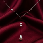 Load image into Gallery viewer, Luxury 925 Silver Pearl Necklace for Girls & Women
