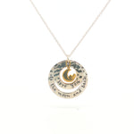 Load image into Gallery viewer, Love 925 Sterling Silver Pendant Adjustable Chain with Message Postcard