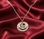 Load image into Gallery viewer, Love 925 Sterling Silver Pendant With Chain Adjustable Length
