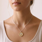 Load image into Gallery viewer, Be Free 925 Sterling Silver Pendant With Chain Adjustable Length in Glass Bottle