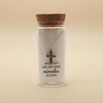 Load image into Gallery viewer, When Faith And Hope Grow 925 Sterling Silver Pendant With Chain Adjustable Length