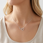 Load image into Gallery viewer, Forever 925 Sterling Silver Pendant With Chain Adjustable Length in Glass Bottle