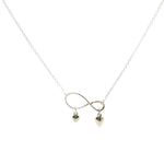 Load image into Gallery viewer, Love & Forever 925 Sterling Silver Pendant With Chain Adjustable Length in Glass Bottle