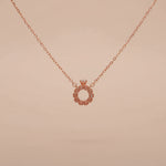 Load image into Gallery viewer, 925 Sterling Silver Round Shape Pendant Necklace with Adjustable Length