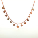 Load image into Gallery viewer, Gold Plated Minoan 925 Sterling Silver Necklace with Adjustable Length