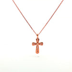 Load image into Gallery viewer, 925 Sterling Silver Diamond Criss Cross Pendant Necklace with Adjustable Length