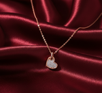 Load image into Gallery viewer, 925 Sterling Silver Heart Shape Pendant Necklace with Adjustable Length