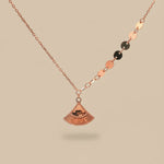 Load image into Gallery viewer, 925 Sterling Silver Love Pendant Necklace with Adjustable Length