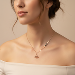 Load image into Gallery viewer, 925 Sterling Silver Love Pendant Necklace with Adjustable Length