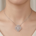 Load image into Gallery viewer, Premium 925 Silver Pendant Necklace with Multi-Charm Design