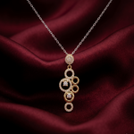 Load image into Gallery viewer, 925 Sterling Silver Designer Pendant with Chain for Women