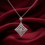 Load image into Gallery viewer, Elegant Yuva Pendant with 925 Silver Chain