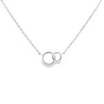 Load image into Gallery viewer, 925 Sterling Silver Round Pendant Necklace with Adjustable Length