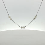 Load image into Gallery viewer, Luxury 925 Silver Pearl Necklace for Girls & Women