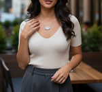 Load image into Gallery viewer, 925 Sterling Silver Eye Shape Pendant Necklace with Adjustable Length