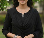 Load image into Gallery viewer, 925 Sterling Silver Star Pendant Necklace with Adjustable Length